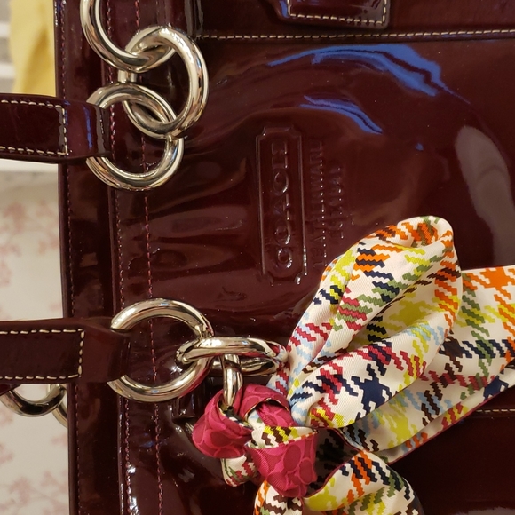 Coach Patent Leather Purse - Picture 2 of 6